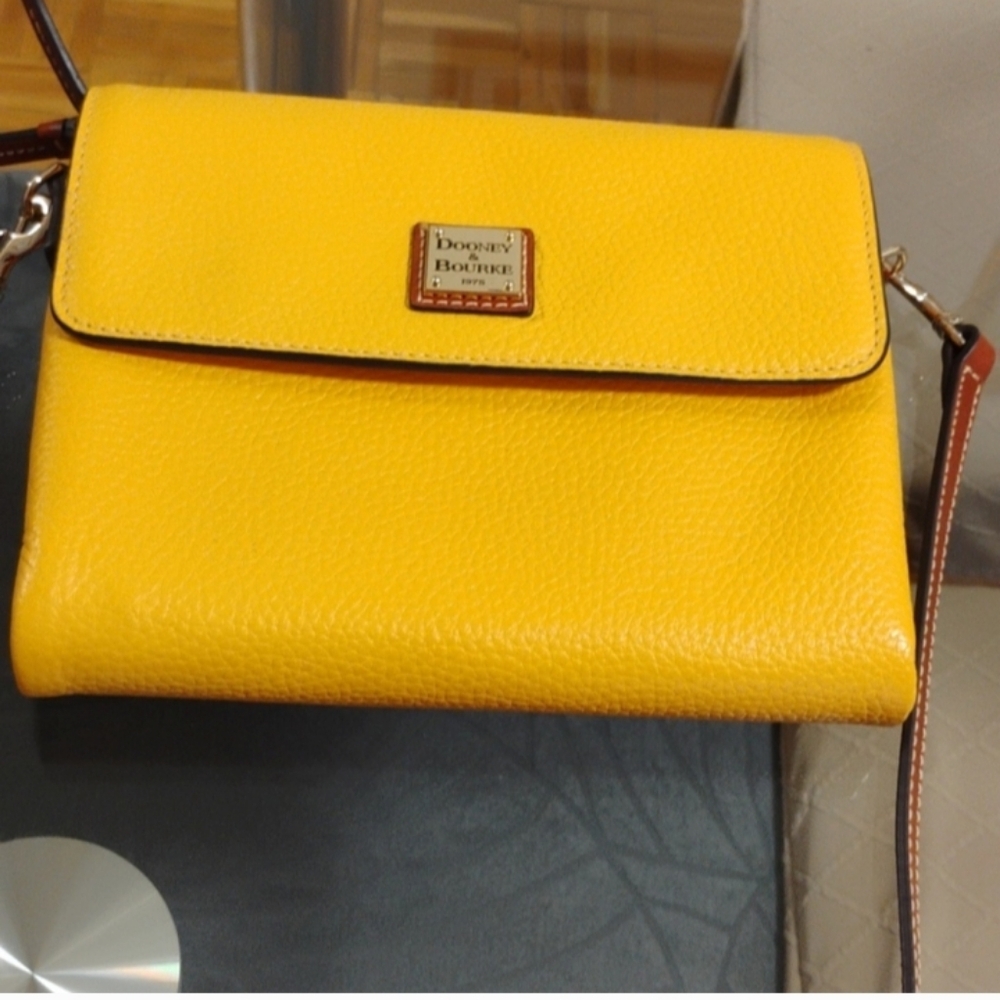 Dooney & Bourke Vibrant Yellow Crossbody Bag